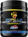 Gorilla režīms Zibens pirmsdarbs - Extreme Energy · Laser Focus · Jaudīgi sūkņi · Maksimālā jauda - 550mg Kofeīns, 13500mg L-tirozīns, Alpha-GPC-792g (Bombsicle)
