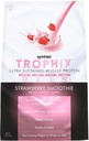Syntrax Nutrition Trophix, Ultra ilgstoša izlaišana Proteīna pulveris Blend, Strawberry Smoothie, 2 mārciņas.