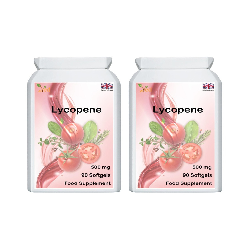 Ved Lycopene 500 mg (iepakojums no 2)