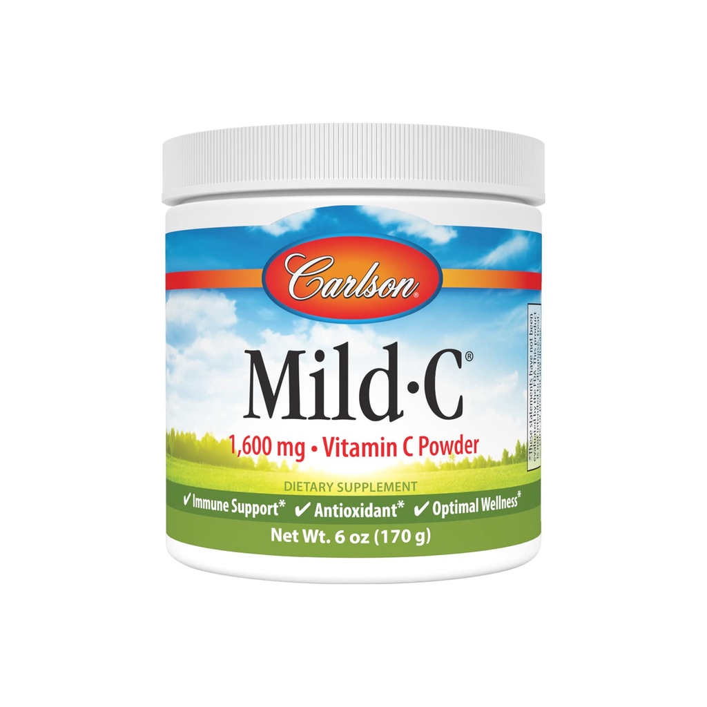 Carlson - C vitamīna pulveris, uztur veselīgu imūno funkciju, 6 un 170 g