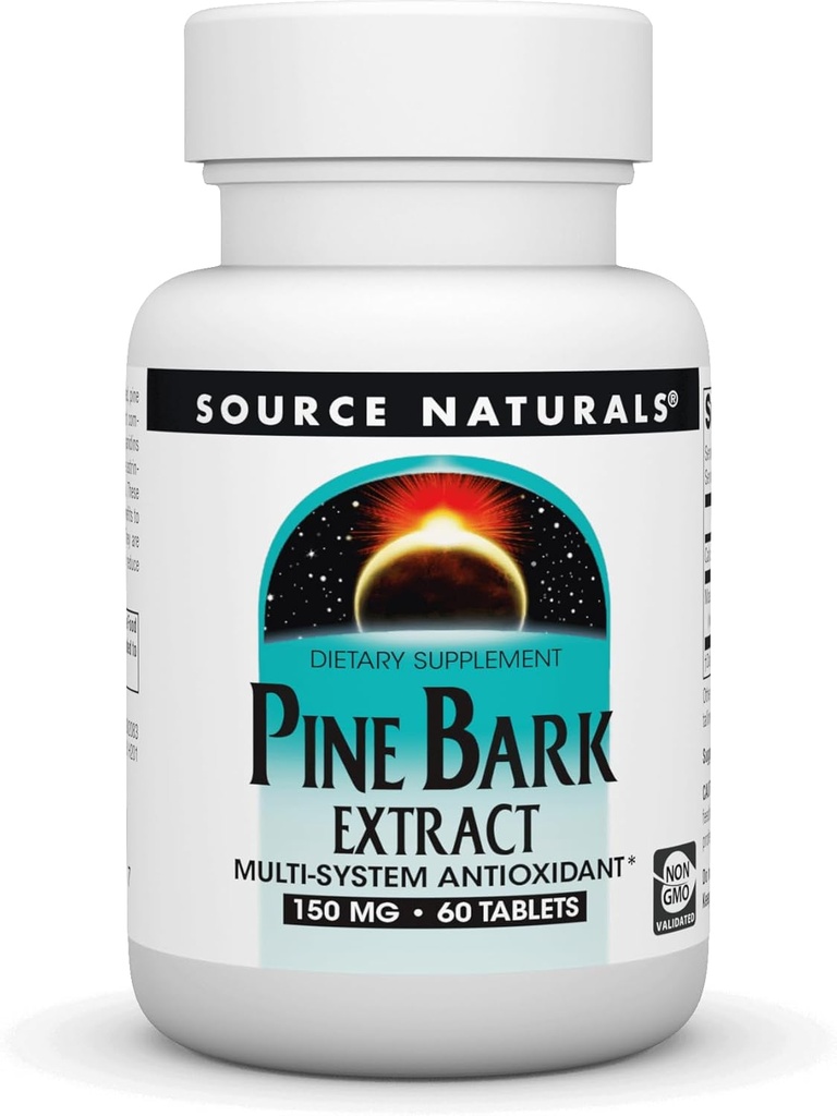 Avots Dabas - Pine Bark Extract 150 mg - 60 tabletes - Multi System Antioksidants