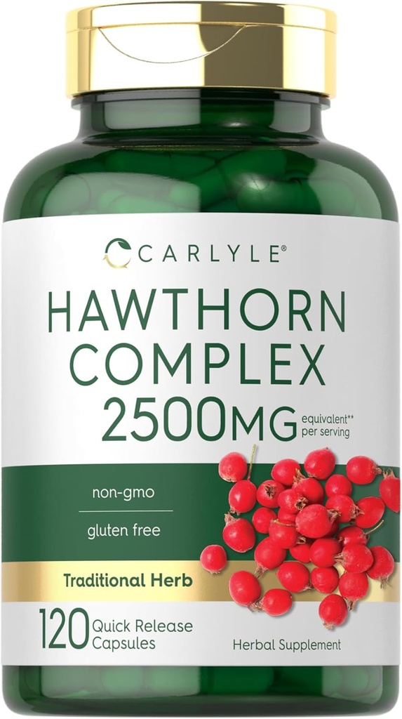 Carlyle Hawthorn Berry Complex 2500mg Kapsulas 