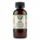 Dzelzs šķidrums (gandrīz augstas absorbcijas dzelzs bisglicināts) BlackBerry Vanilla 4 fl oz 24 Kalpo