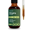 Stinging Nattle Leaf and Root 4 fl oz Šķidrais ekstrakts - Dabisks urīns un nieru atbalsts cilvēkam un sievietei - Organic Urtica Dioica - augstas potences augu papildinājums - 90 dienu piegādes
