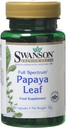 Swanson Full Spectrum Papaya Leaf - Augu papildinājums Digestive Health & GI Tract Support - Dabas Formula Kopumā Wellness - (60 Kapsulas, 400mg Katrs)