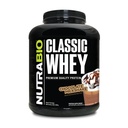 NutraBio Classic Sūkalu proteīns Pulverveida aminoskābes profils - bez pildījumiem, mākslīgām krāsām, konservantiem - zems glicēmiskais indekss - Šokolāde Milkshake, 5 gabaliņi