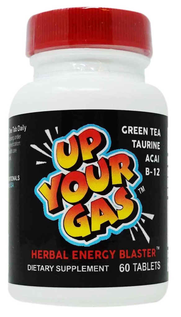 Karstā Stuff Up Jūsu gāzes Augu enerģija Blaster 60 tabletes