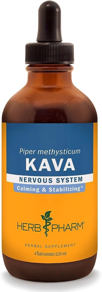 Herb Pharm Pharma Kava ekstrakts - 4 Oz, 2 iepakojumi