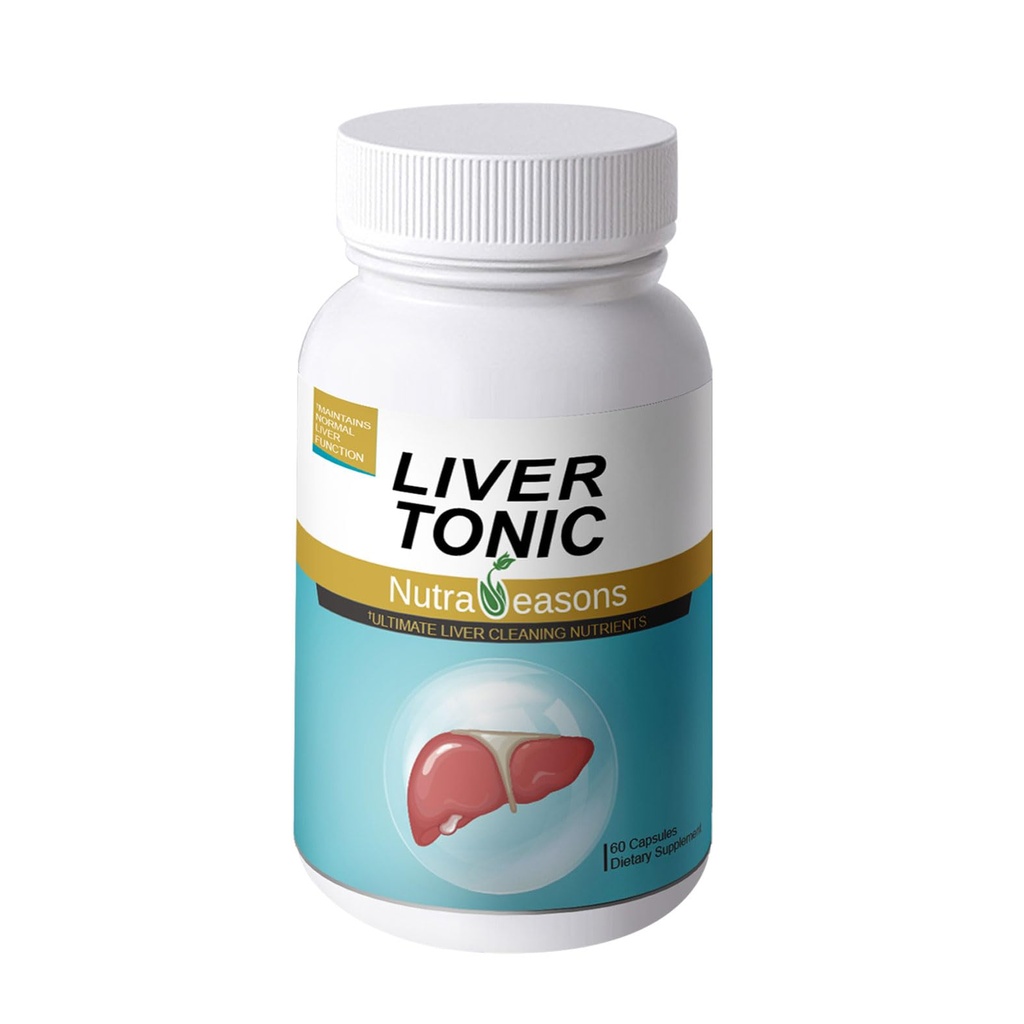 Aknas toniks - jauns iepakojums - aknu tīrīšana Detox un remonts ar piena dadži, NAC, holīna bitartrāts, ingvers, Turmeric, Dandelion Root, Artichoke Extract, Schisandra Berry, 60 vege cepures