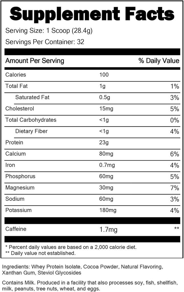 Daļas kapteinis CFM Sūkalu izolāta proteīna pulveris, 2 LB, 23g zems Karb, zems tauku, Auksti apstrādāts, ātri absorbē, muskuļu augšanas un atgūšanas atbalsts (šokolāde Brownie)