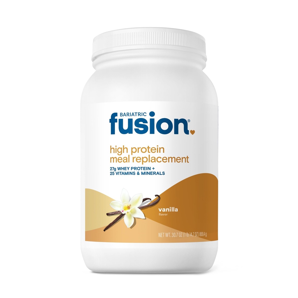 Bariatriskā Fusion Vanilla Augstas Olbaltumvielas Ēdienreizes aizvietošana Shake 