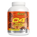 Cellucor C4 sūkalu olbaltumvielu pulveris, Rīsu riekstu sviests & Šokolāde - 25g Olbaltumvielas, 0g Pievienots cukurs, 140 Kalorijas Per Servē, Atbalsta Muskuļu atgūšana, 66 Servē, Premium Sūkalas pēc darba