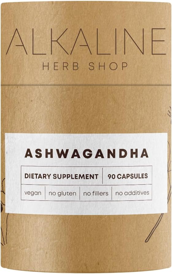 Sārmains augu veikals Ashwagandha papildinājums 90 kapsulas