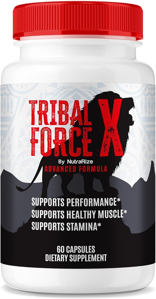 Tribal Force X Kapsulas, TribalForceXL Max Performance Support for Men, TribalForce X Visas dabiskās tabletes, TribalForces XXL Vīriešu formula ilglaicīgai enerģijai, TribalForces X Review (60 kapsulas)
