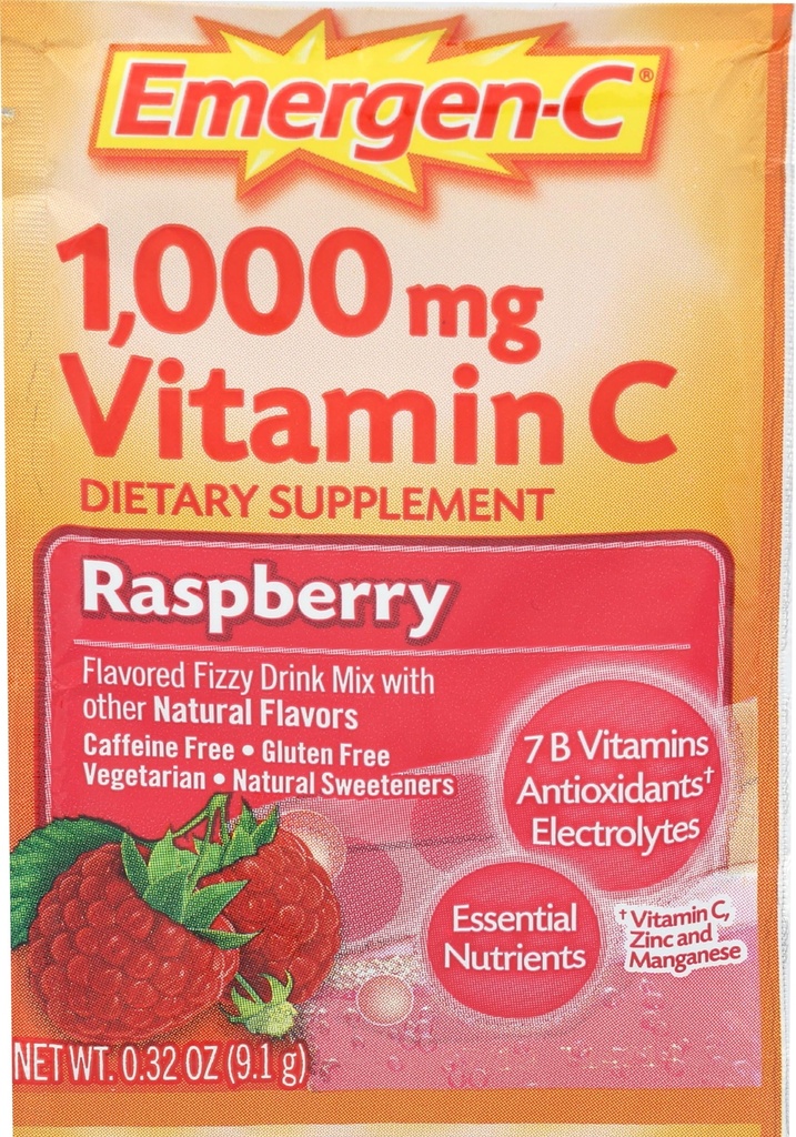 Alacer aveņu Emergen C Packet, 0.32 OZ