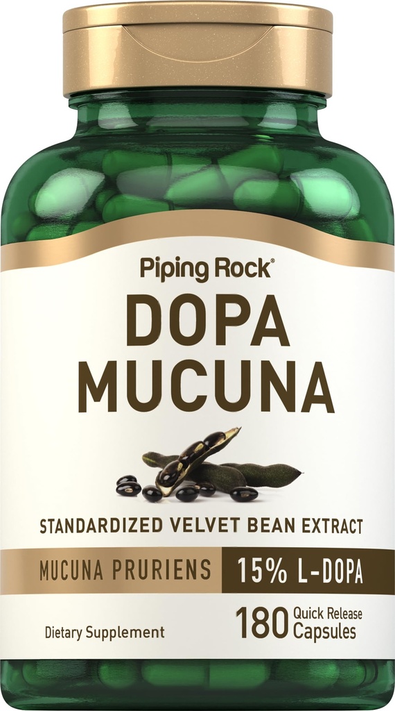 Piping rock DOPA Mucuna kapsulas                