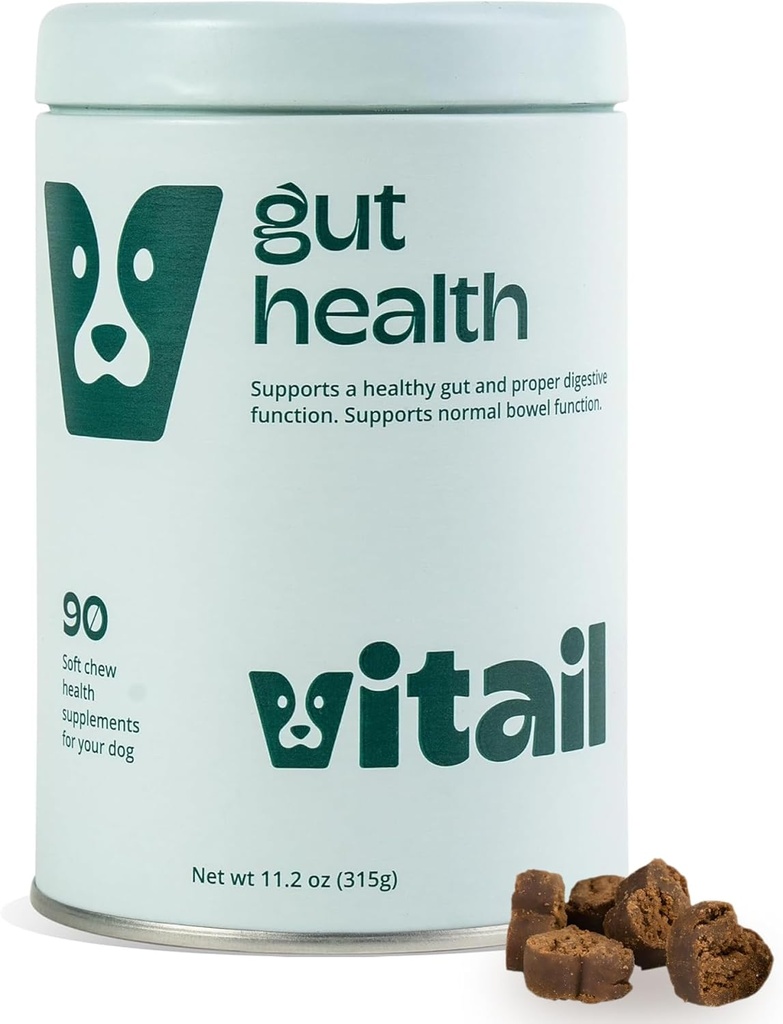 Probiotikas košļājamās rotaļlietas suņiem - Gremošanas enzīmi, Omega 3, & Bišu propoliss - Atbalsta Gremošana, Boupel Health & Immunity - 90 košļājamās rotaļlietas