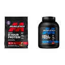 Muscletech Sūkalu proteīns Pulvera fāze8 Olbaltumvielu pulveris - Sūkalu un kazeīna proteīnu pulveris Blend un kreatīnmonohidrāts Pulveris Cell-Tech kreatīnpulveris - -  Post Workout Recovery Drink