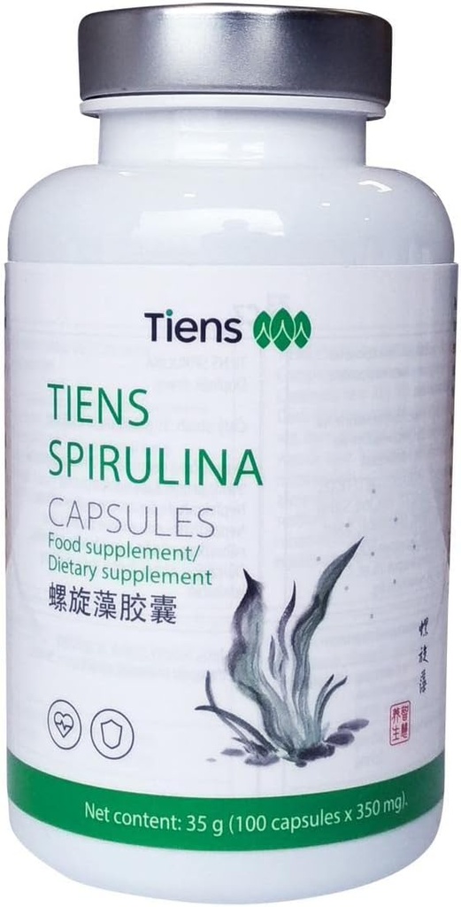 Tiens Spirulina kapsulas (100 Skaits)