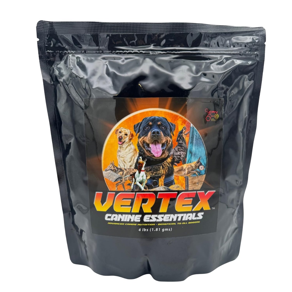 Vertex augstas veiktspējas suns papildinājums – Prediged aknas, sūkalu un olu proteīns – Atbalsta Muskuļi, Recovery, Auglība, Gremošanas un piena ražošana – Ideāls darbam, Vaislas & Aktīvie suņi - 4LBS