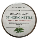 DASH ORGANICS Organic Stinging Nattle Salve ; Vanilla & Frankincense Aromatizētas ; 2oz Herbal Balzams