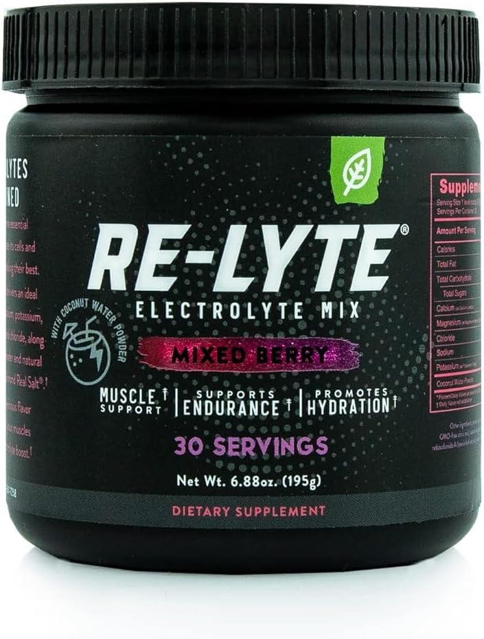 Generic Re-Lyte Electrolyte Drink Jauktais ogu maisījums 30 Servings 6.88 oz.