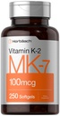 Horbäach K2 vitamīns MK7 100mcg 