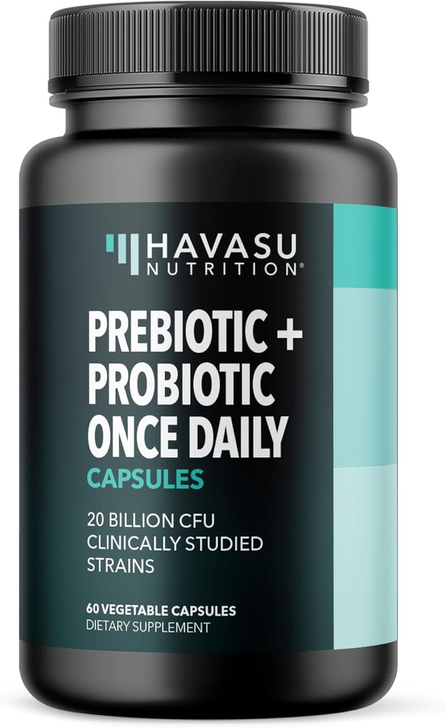 HAVASU UZTURĒŠANAS Prebiotikas un probiotikas sievietēm un vīriešiem - 20 miljardi KVV - 2 mēnešu piegādes