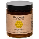 PAAVANI Ayurveda Zelta piens - ražots ASV - Ayurvedic Turmeric & Ashwagandha Blend - Pulverveida Pielikums - Haldi Doodh - 100% Organic - 38 Servē