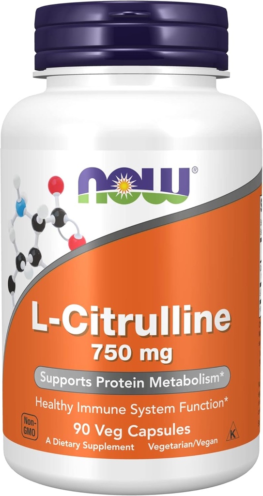 Tagad pārtikas produkti L-citrulīns 750 mg - 90 vāciņi 3 iepakojumi