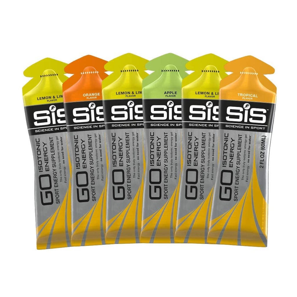SiS GO Izotoniskas enerģijas šķirņu iepakojums, 2 Fl Oz (iepakojums no 6)