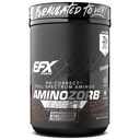 EFX sports Aminosorbs Elite 21 - - PH-korekcija, pilna spektra aminoskābes + glutamīns - Essential & Non Essential Aminos - Zero Sugars - 30 Kalpo (Orange Splash)