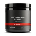 Toniiq 50 miljardi KVV Lactobacillus Reuteri Probiotic 50mg per Serving - L Reuteri Probiotics - Augstākā KVV Count Lactobacillus Reuteri Probiotic - 60 Veģetārās kapsulas - 60 Servings