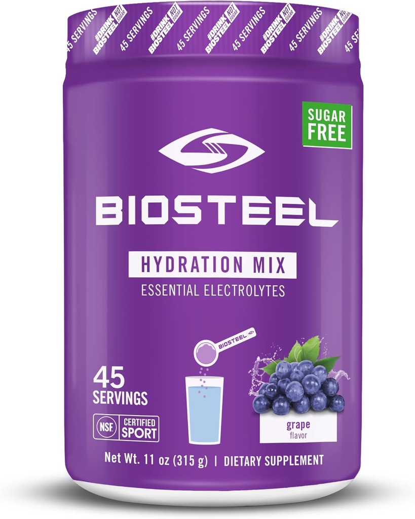 Biosteel Hydration Mix - vīnogu - 11 oz. / 45 Kalpo