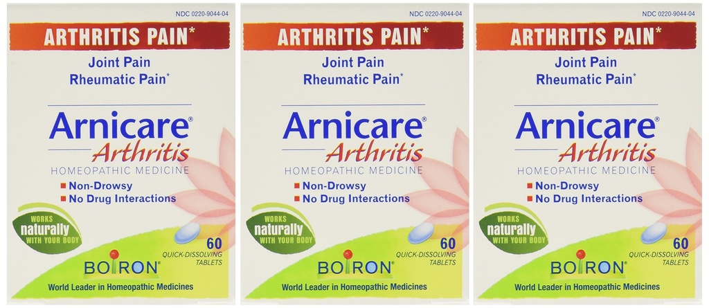 Boiron Arnicare Artrīts - 60 cilnes 60 grāvis (3. iepakojums)