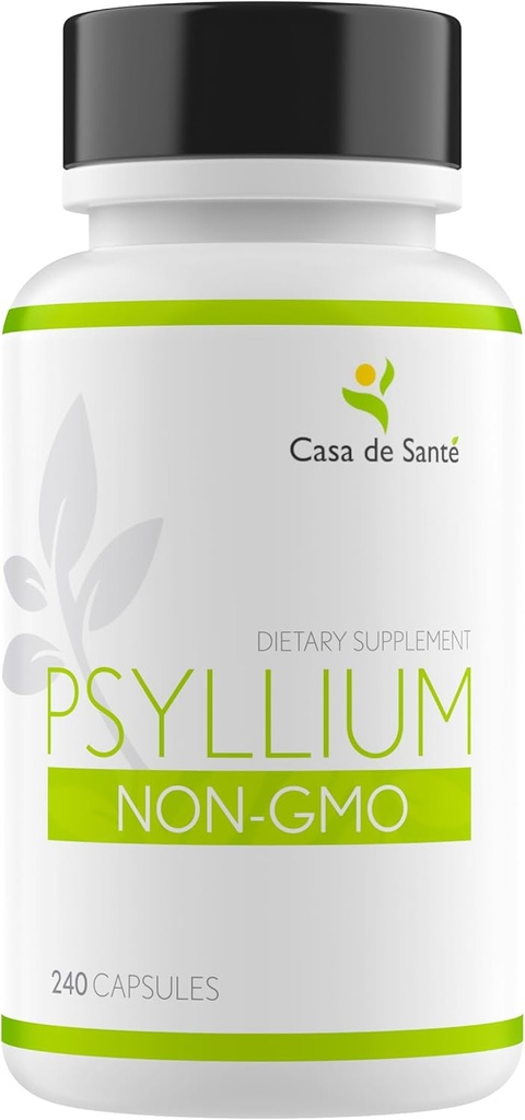 Casa de Sante Psillijs Caps, neĢMO, zems FODMAP Fiber papildinājums