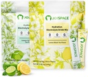 JOISPACE Elektrolītu dzēriens Maisījums ar tēju Polifenoli - ātra hidratācija un elektrolīti Boost - ne-GMO, Vegan, bez glutēna - - citronu tēja un citronu kaļķa tēja, 32 Kalpojumi
