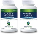 Enzīmu zinātnes uzlabota Gremošana Pilnīga Gremošana 90 un GI Motility Complex 60
