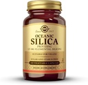 Solgar Oceanic Silica augu kapsulas, 25 Mg, 50 grāfs