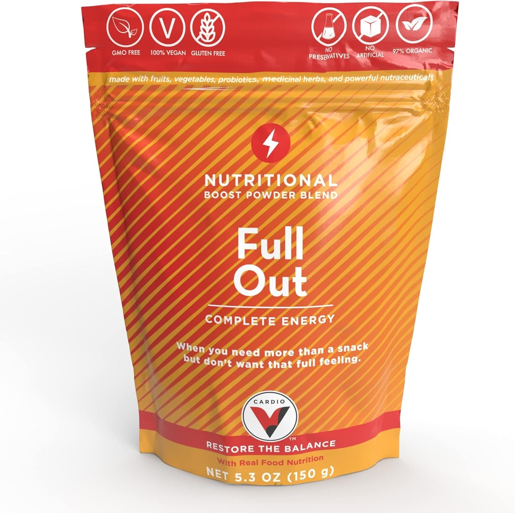 FullOut - 30 Servējumi Nutrient-Iepakots Ikdienas uzplaukumi par Jitter-free Ilgtspējīga enerģija Uzlabot vispārējo ķermeņa veiktspēju un izturība palielina vispārējo veselību un imunitāti