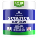 Sciatica Cream - Premium Sciatica Cream - ātra absorbcija un maksimālais atvieglojums - 4 unces Lielas vērtības iepakojums - izgatavots ASV