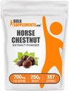 BulkSupplements.com Zirgu kastaņu ekstrakta pulveris - Zirgu kastaņu papildinājums, augu papildinājums - bez lipekļa, 700mg per Serving, 250g (8.8 oz) (iepakojums no 1)