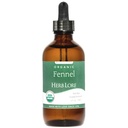 Herb Lore Organic Fenhel Seed Tincture - Soothes Gas & Bloating - Zīdīšanas atbalsta papildinājums - 4 fl oz