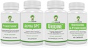 VitaMonk Resveratrol, Pterostilbene, Alpha GPC un Uridine Bundle - Longevity and Brain Boosting Stack