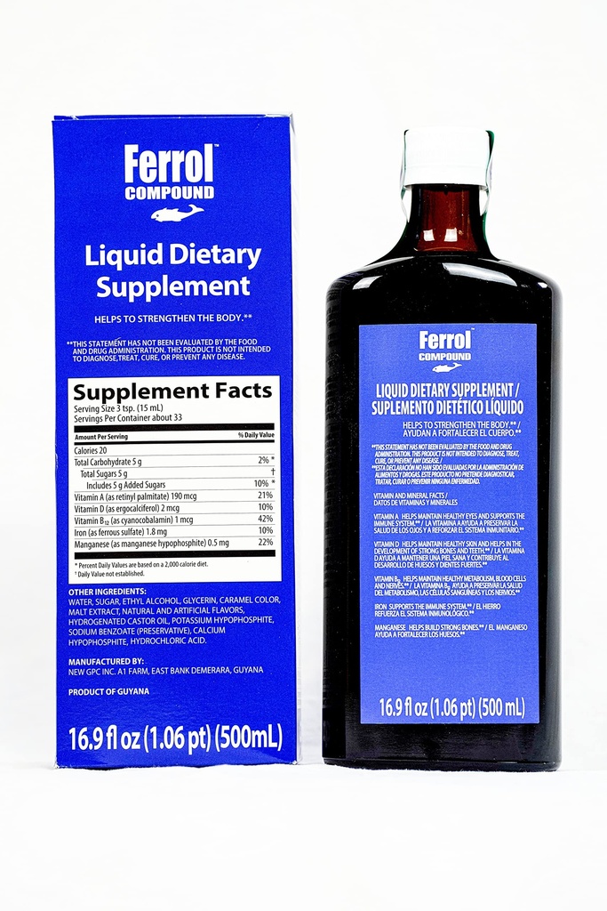 Savienojums-šķidrs Diētiskais papildinājums 16.9 fl oz (500ml)
