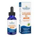 Uz augu bāzes bāzēts vitamīns D3 Šķidrums - 1 oz - 1000 SV D3 vitamīns - Veselīgi kauli, garastāvoklis un imūnās sistēmas funkcija - ne-GMO, vegans - 60 Servējumi