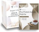 TRYALL augu bāzes pīļu proteīna pulvera izolāts (20g olbaltumvielu) Travel Matches (Hojicha, 10 iepakojumi)