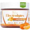 Zerocukurs - tanžerīni elektrolītu pulveris - atsvaidzinoša hidratācija - bez kofeīna enerģija ar visām dabīgām sastāvdaļām - Vegāns, Keto & Paleo - bezcukurs Elektrolītu hidratācija Dzēriens Mix 30