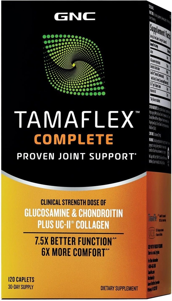 GNC Tamaflex Complete, nodrošina kopīgu atbalstu, 120 Caplets