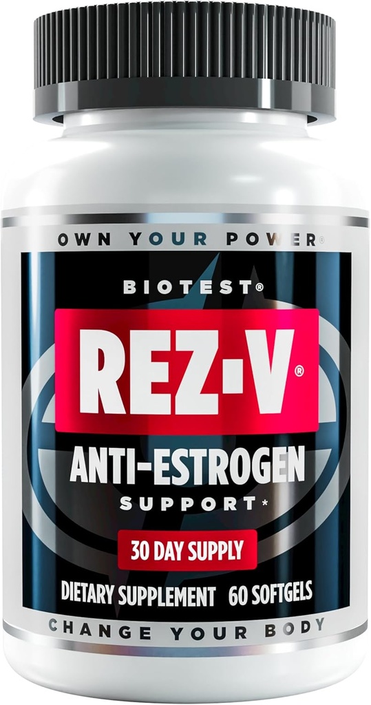 Biotests Rez-V - augstas absorbcijas resveratrols pretpiesārņojuma atbalstam + šūnu veselība - 60 Softgels